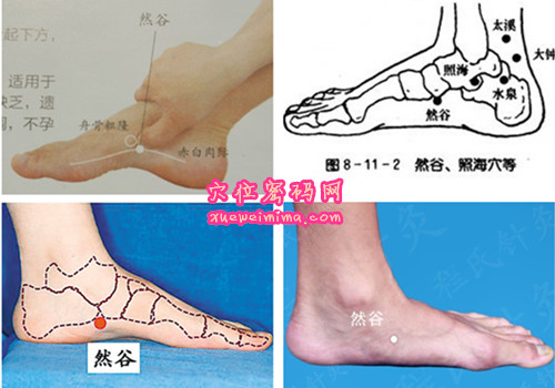 然谷穴的准确位置图（高清图组）